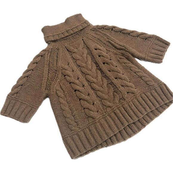 TSE Alpaca wool chunky oversized luxury sweater turtleneck knit Sz M - Picture 8 of 11